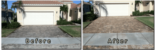 PROPERLY CLEANED PAVERS EQUAL INCREASED CURB APPEAL FOR YOUR HOME