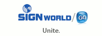 Signworld GO banner ad