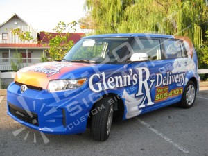 Glenn's Prescription Center Scion xB wrap
