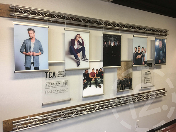 Architectural display for First Company Management. 12-Point SignWorks - Franklin, TN