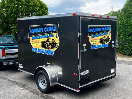 New Vehicle Graphics for Squishy Clean Mobile Detailing Trailer