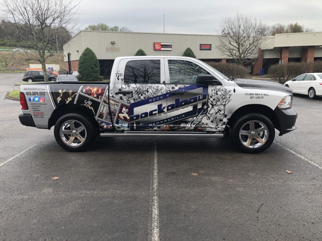 New Truck Wrap for Rockology in Nashville, TN!
