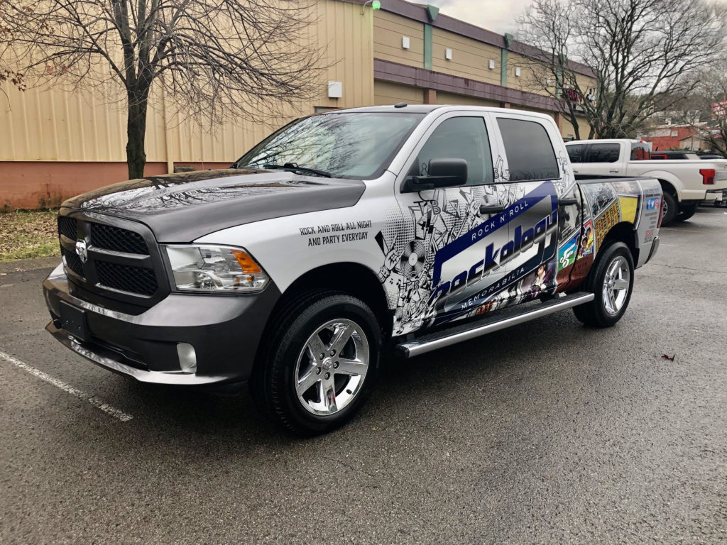 Truck Wrap for Rockology by 12-Point SignWorks