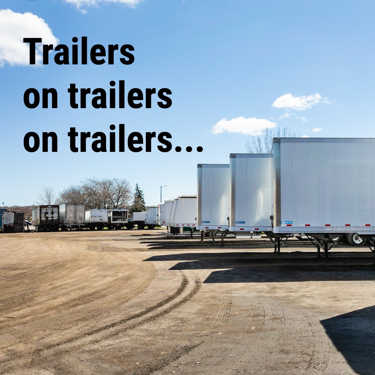 semi trailers for sale - logistics firms