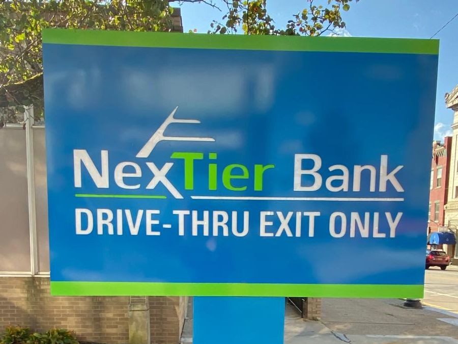 Drive Through Signs for Banks in Butler PA