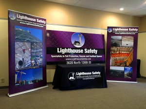 Lighthouse Safety Tradeshow Display