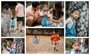 outdoor family photography session