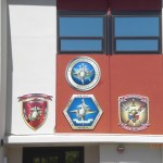 Exterior Building Signs on a USMC Base