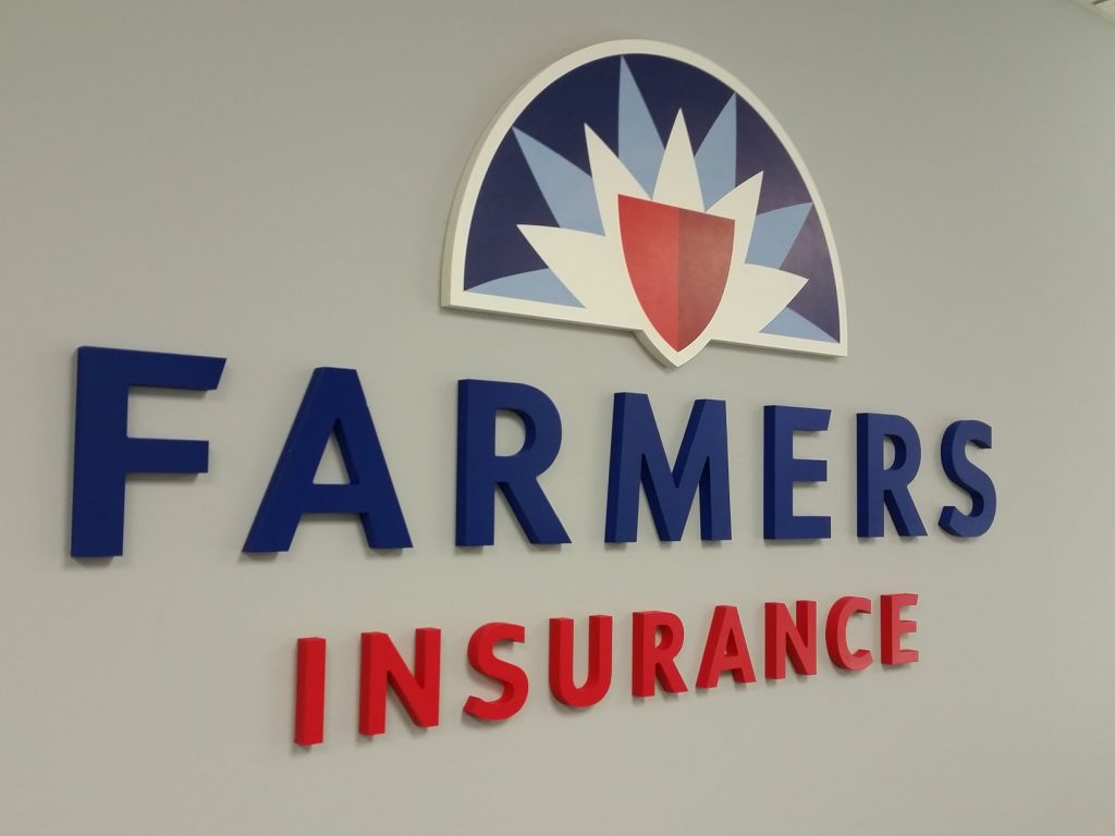 Farmers Insurance Exterior Signs And Indoor Graphics