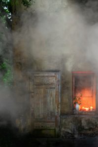 Smoke damage to a home