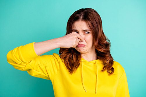 burning smell from heater