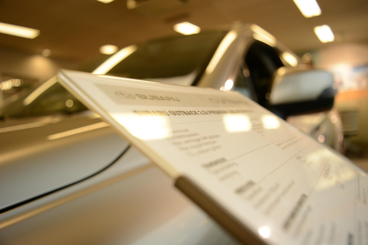 Auto Dealership Signage in November