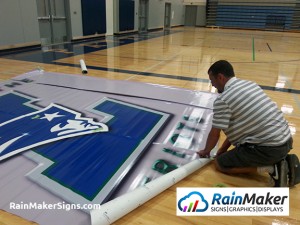 Liberty-High-School-gym-wall-graphics-rainmaker-signs-Issaquah-WA