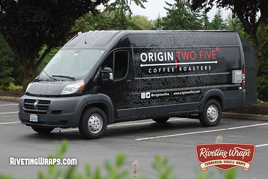 Custom Van Wrap for Dodge Promaster