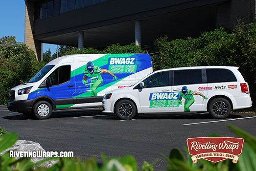 Custom Event Vehicle Graphics for BWAGZ Sees You
