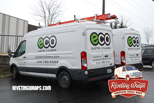 Electrical Company Van Fleet Graphics