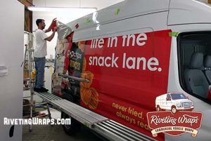 Ford Transit Van Wrap Installation