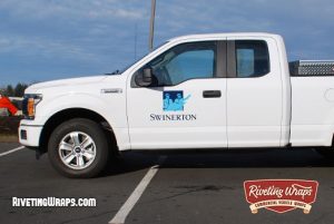 Truck Fleet Graphics for Construction Company