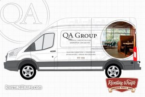 Ford Transit Van Wrap Design Services