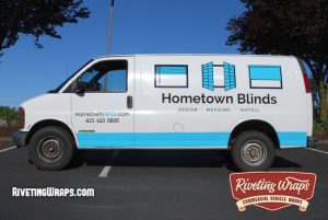 Custom Van Graphics For Blind and Shutter Company