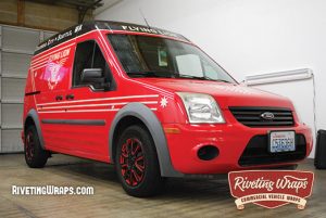 Transit Connect Van Wrap