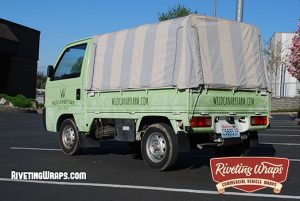 Honda ACTY Wrap, Rear 3/4 View