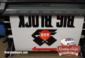 Printing custom vehicle graphics