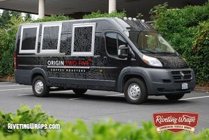 Food Service Custom Van Wrap