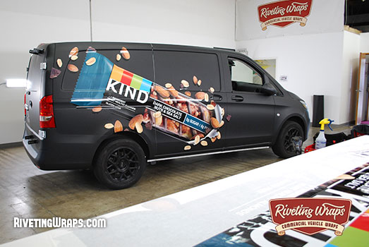 Metris Van Wrap Install in Progress