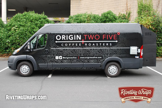 Coffee Company Van Wrap