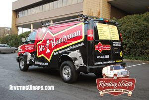 Home Services Van Wrap Bellevue WA