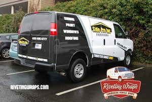 Custom Chevy Express Van Wrap
