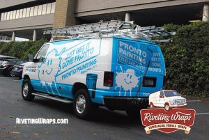 Painting Company Ford Van Wrap