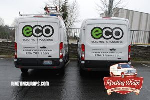 Plumbing Company Van Fleet Decals