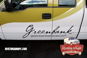 Landscaping Truck Graphics on Ford F150, Door Logo.