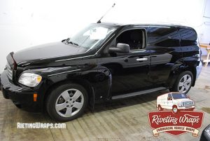 Chevy HHR Van Before Wrap Installation