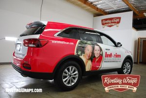 Kia Sorento Franchise Wrap for Interim Healthcare of Bellevue, WA