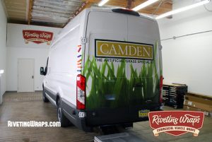 Camden Gardens Riveting Wraps Transit Wrap Installation 2