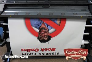 Out Today 12 ft box truck wrap by Riveting Wraps Kirkland WA