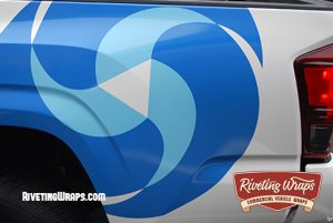 Toyota Tacoma Truck Graphics Detail Photo by Riveting Wraps Bellevue WA