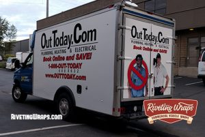 Riveting Wraps Box Truck Wrap for Kirkland WA company