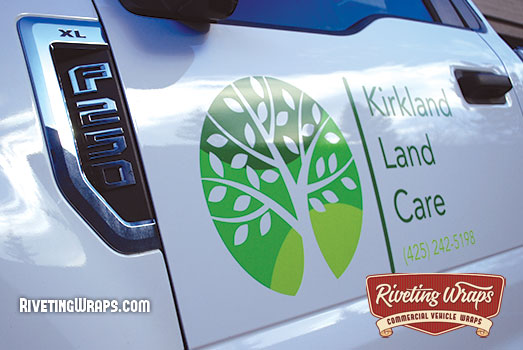 Kirkland, WA - Kirkland Landcare Ford F250 Truck Graphics