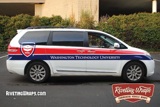 Bellevue, WA - WA Technology University Sienna Van Wrap