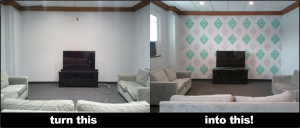judson dorn lounge wallcoverings