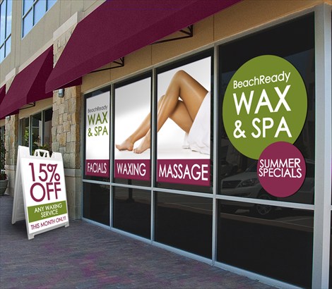 Vinyl Window Graphics Just Work - Davenport, IA