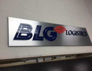 Channel Lettering on Aluminum UltraBoard