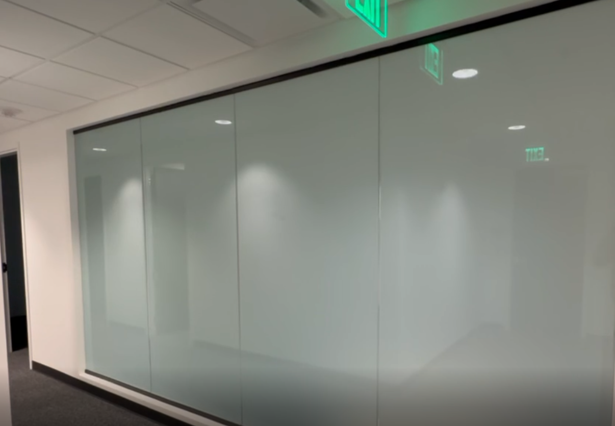 Birmingham, AL - Smart Switchable Window Film Installation at Financial Center