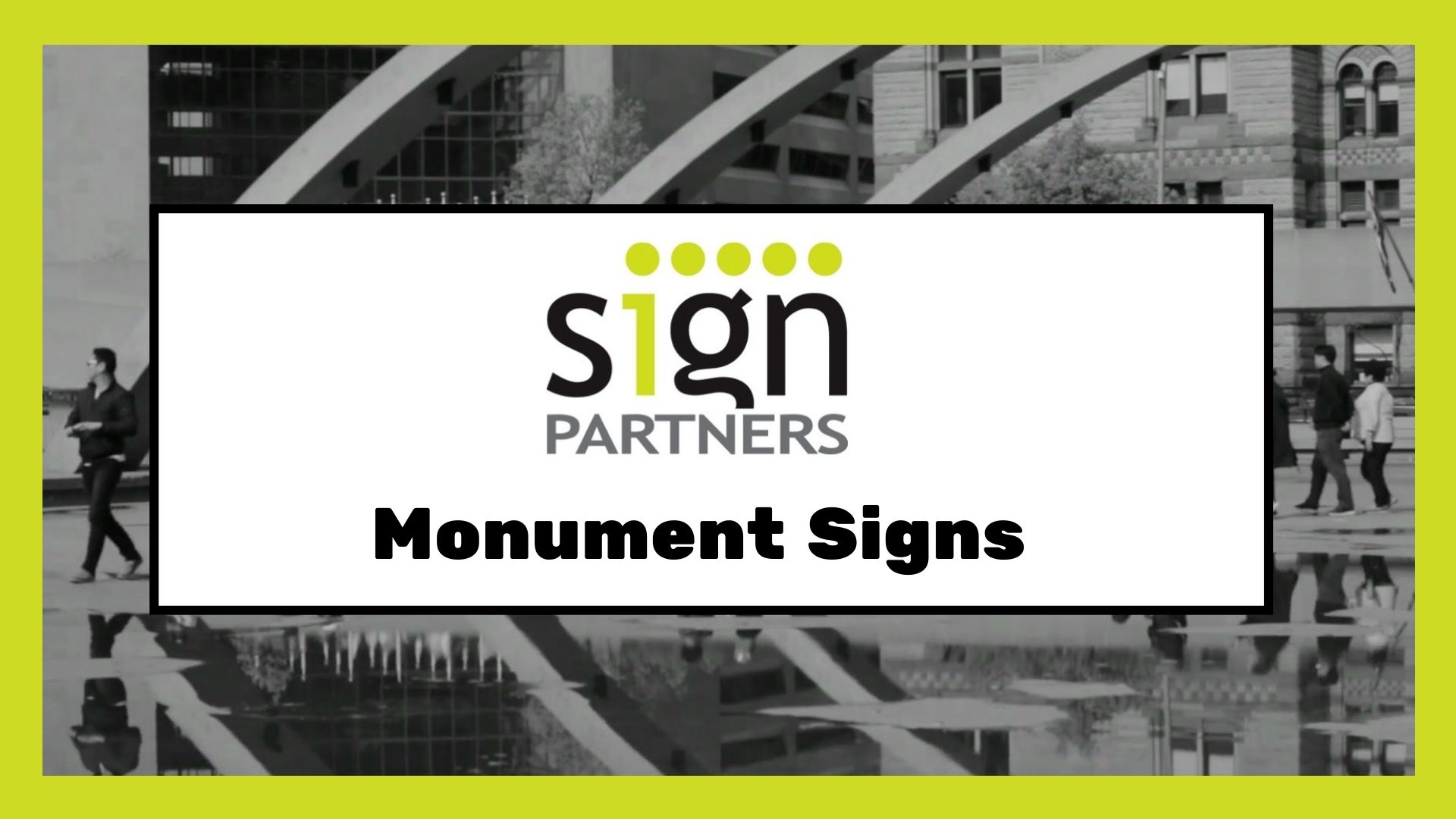 Boca Raton, FL - Monument Signs for your company or community by Sign Partners