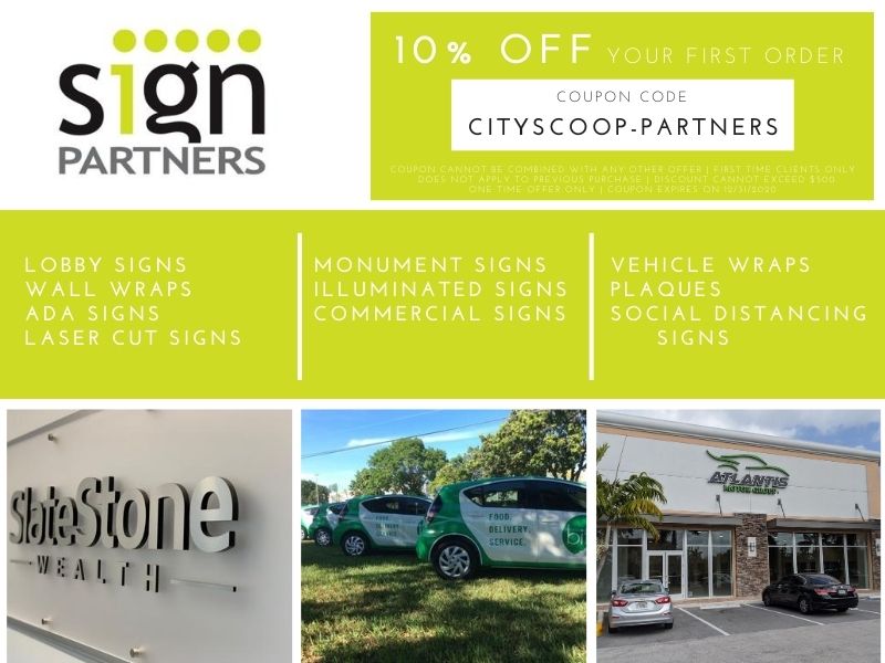 Sign Partners Coupon - Boca Raton
