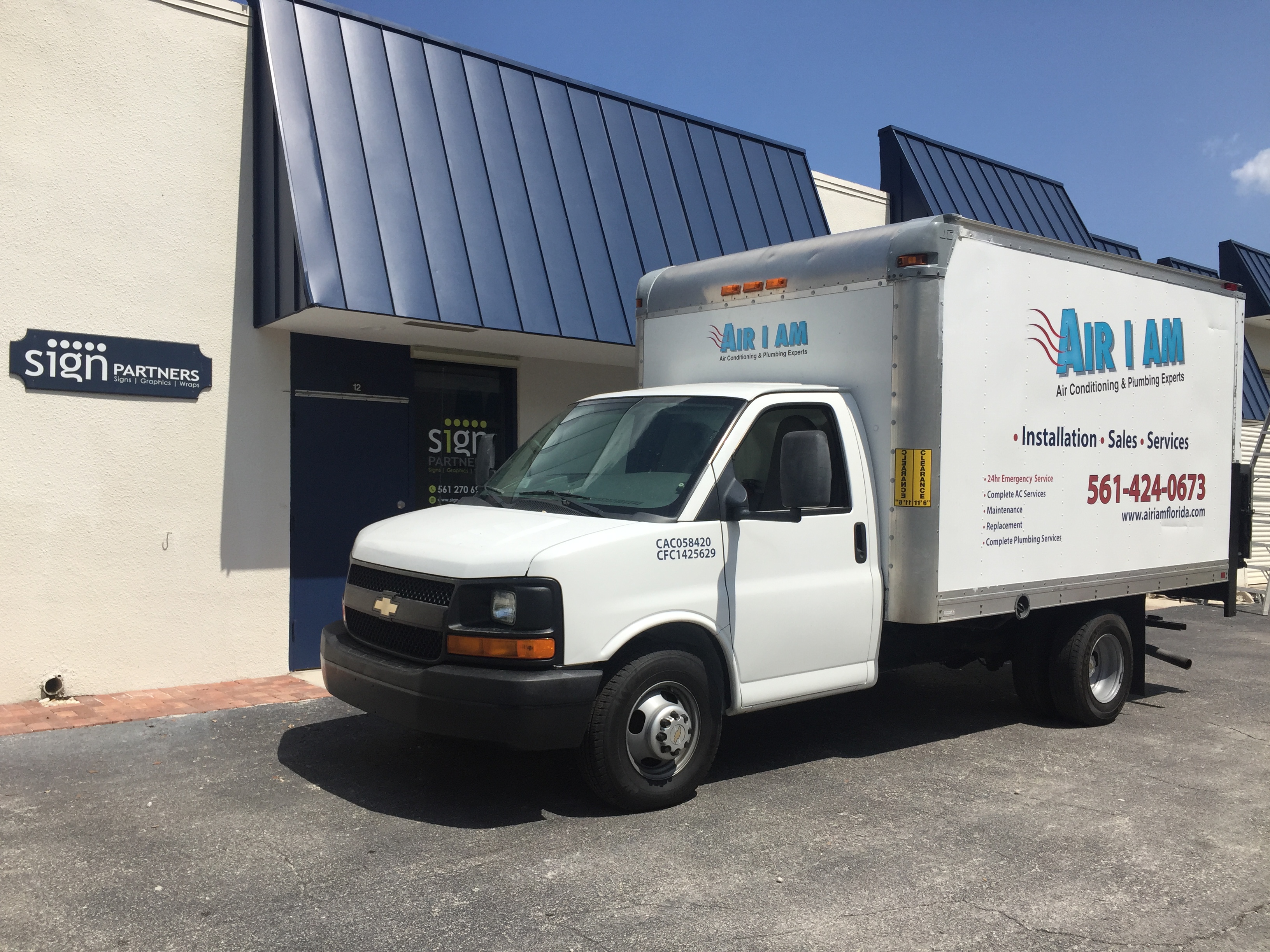 Vehicle Wrap Fleet Boca Raton - Sign partners 002